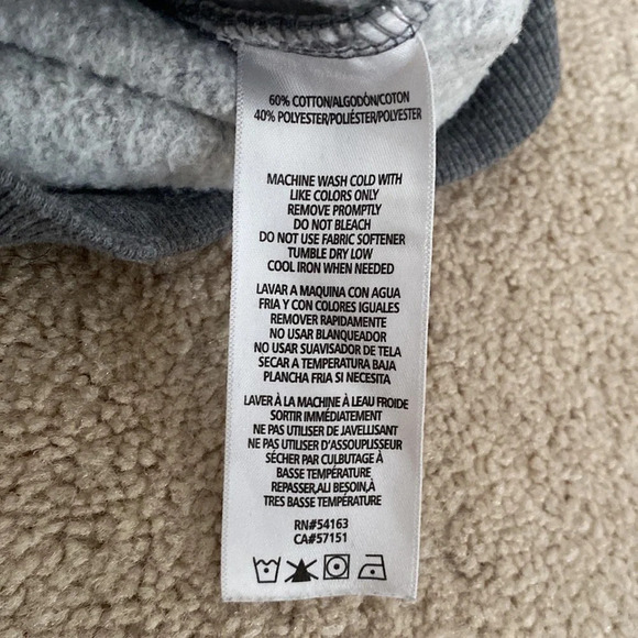 Tommy Hilfiger sweatshirt size medium gray crewneck - Picture 5 of 5